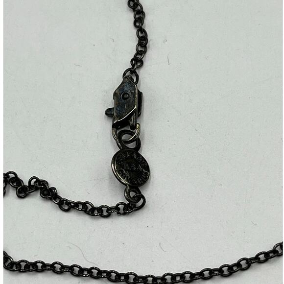 Bellagio Black Gothic Multi Tier Ornate Floral Crystal Bib Statement Necklace - Picture 7 of 11